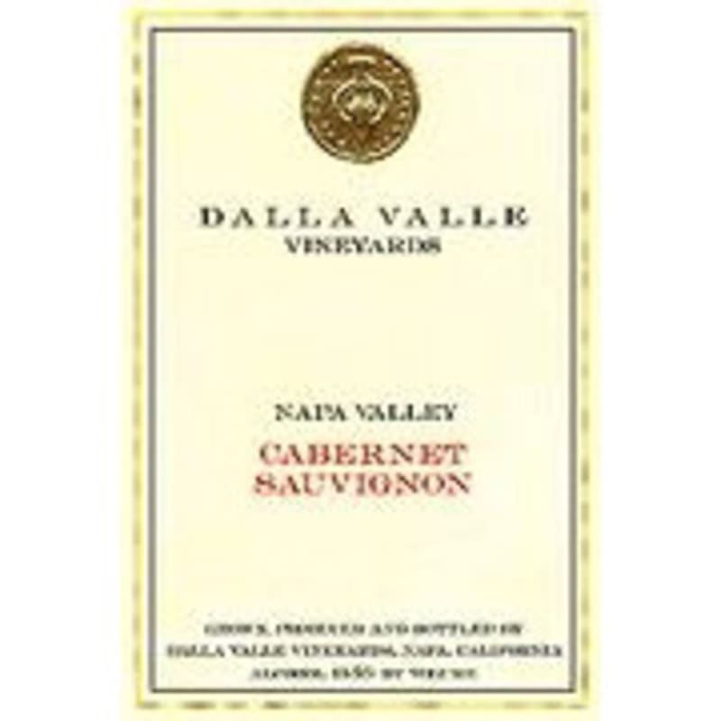 Dalla Valle Cabernet Sauvignon 1991 Front Label