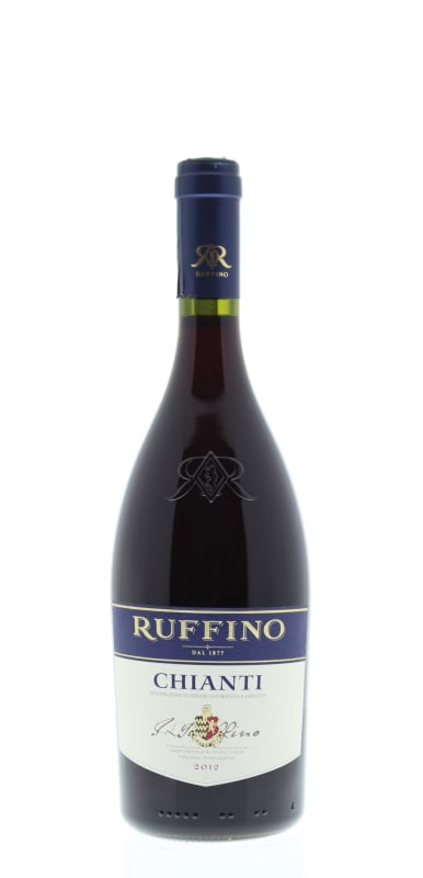 Ruffino Chianti 2012 Front Bottle Shot