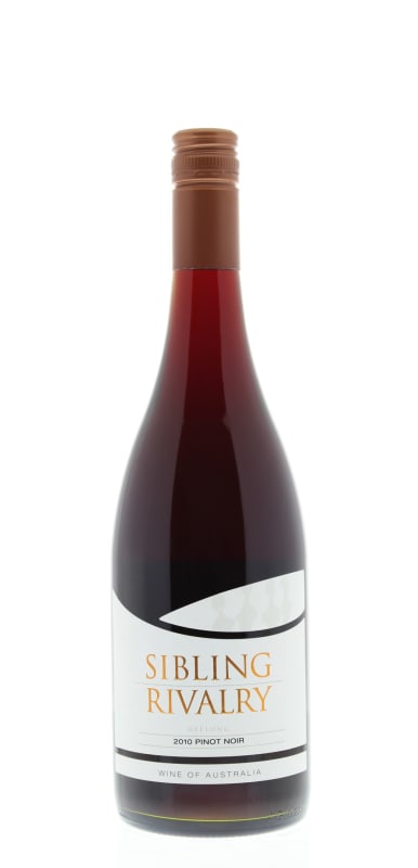 Sibling Rivalry Pinot Noir 2010 Front Bottle Shot