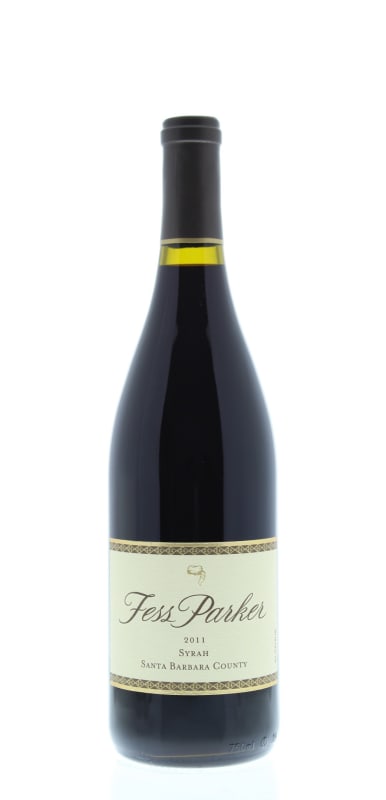 Fess Parker Santa Barbara Syrah 2011 Front Bottle Shot