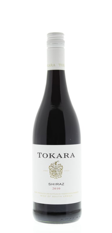 Tokara Shiraz 2010 Front Bottle Shot