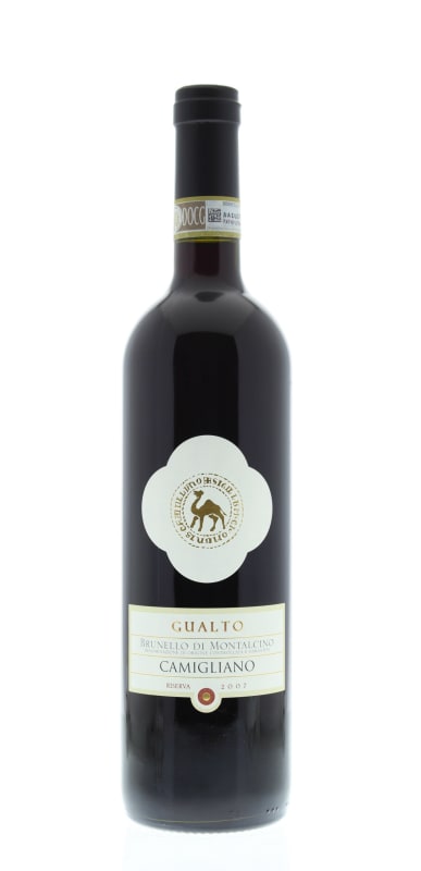 Camigliano Gualto Brunello di Montalcino Riserva 2007 Front Bottle Shot