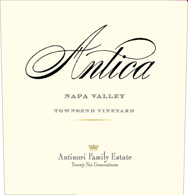 Antica Townsend Vineyard Cabernet Sauvignon 2010 Front Label