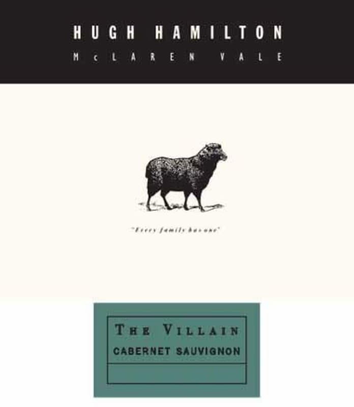 Hugh Hamilton The Villian Cabernet Sauvignon 2014 Front Label