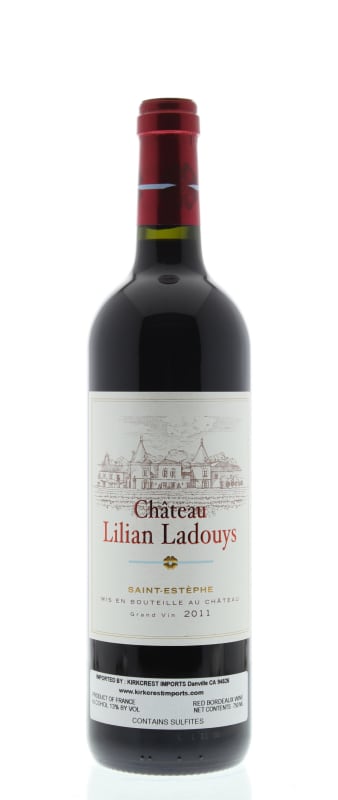 Chateau Lilian Ladouys 2011 Front Bottle Shot
