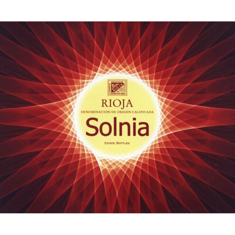 Bodegas y Vinedos Ilurce Solnia Rioja 2008 Front Label