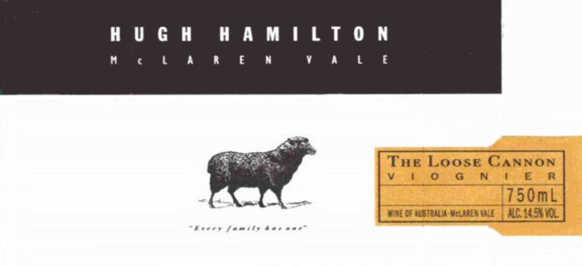 Hugh Hamilton The Loose Cannon Viognier 2007 Front Label