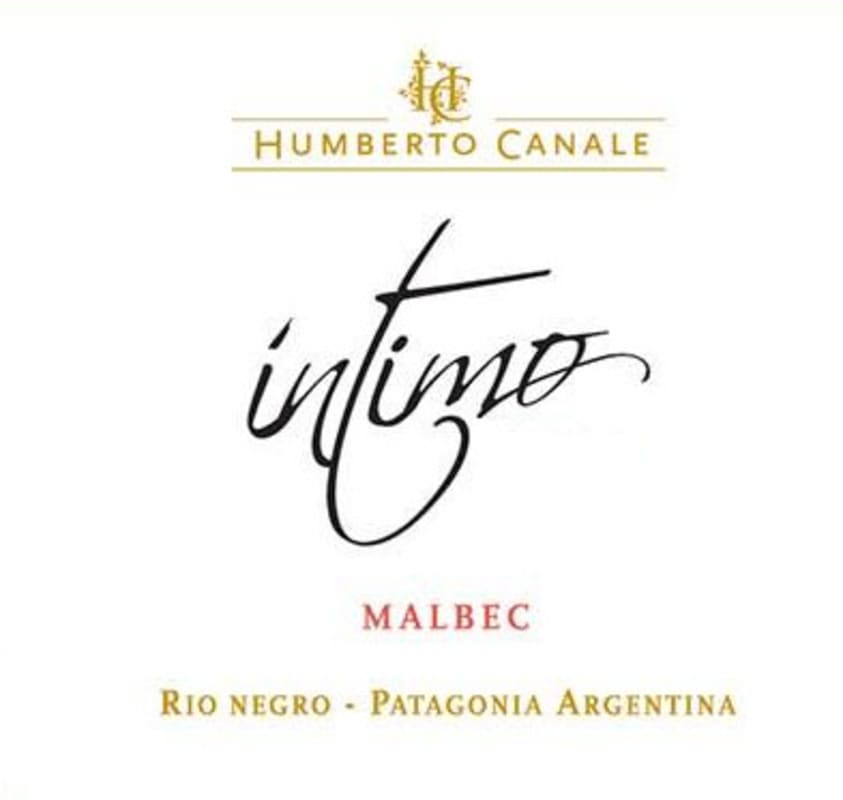 H. Canale Intimo Malbec 2015 Front Label
