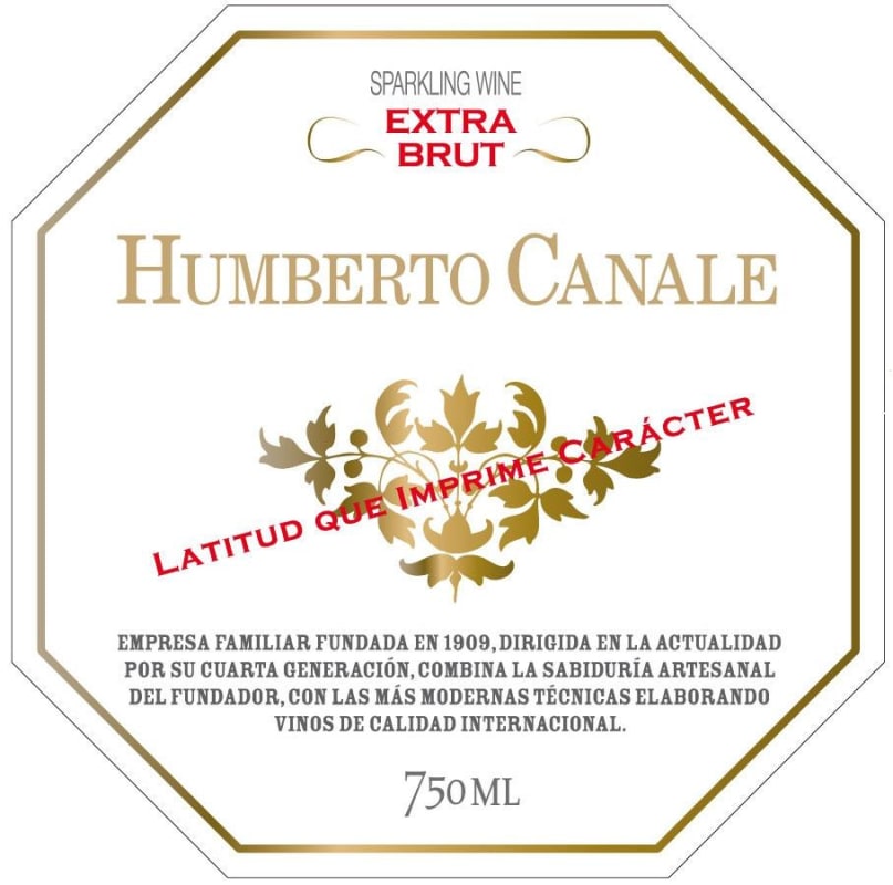 H. Canale Extra Brut Front Label