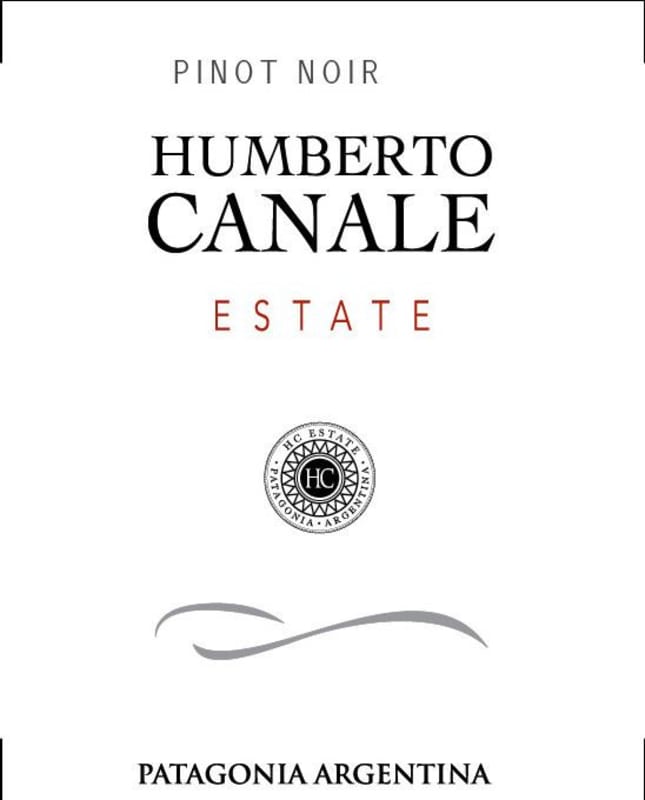 H. Canale Estate Pinot Noir 2014 Front Label