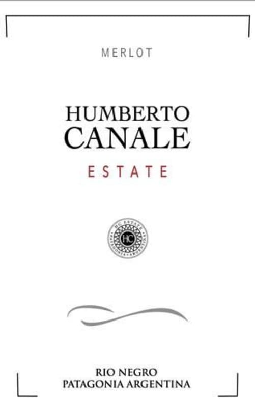 H. Canale Estate Merlot 2013 Front Label