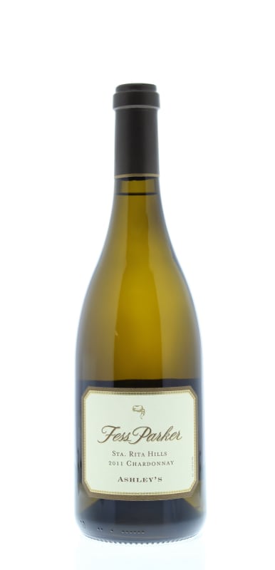 Fess Parker Ashley's Chardonnay 2011 Front Bottle Shot