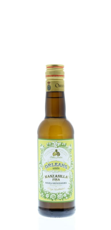 Orleans Borbon Manzanilla Sherry (375ML half-bottle) Front Bottle Shot