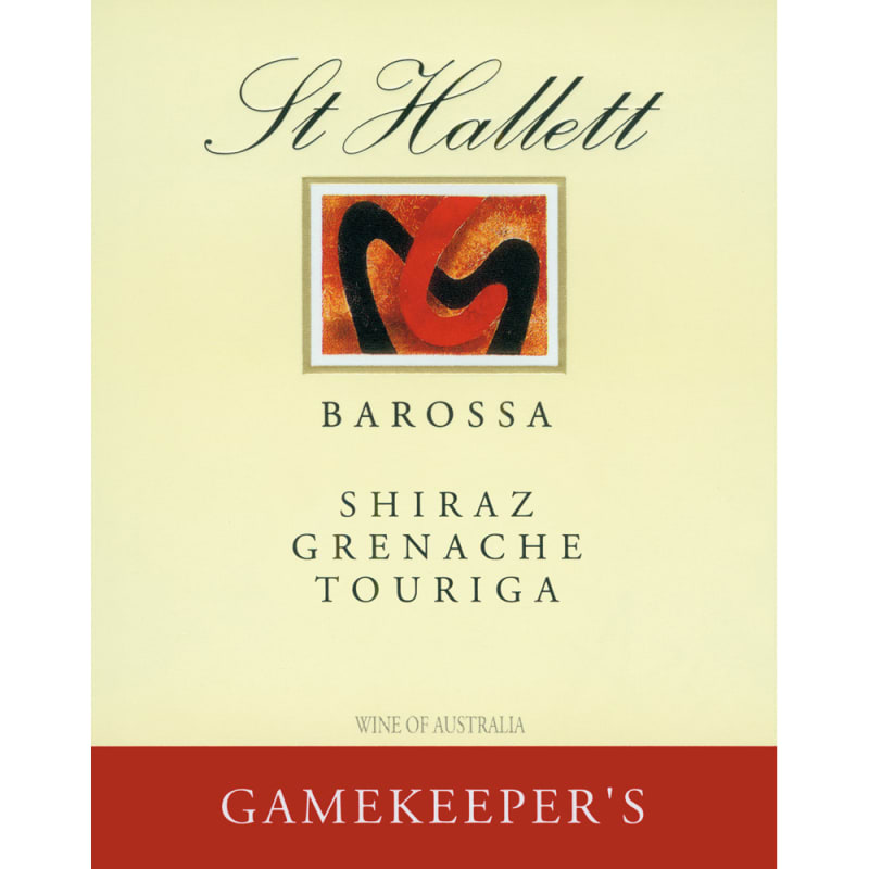 St Hallett Gamekeepers Shiraz-Grenache-Touriga 2008 Front Label