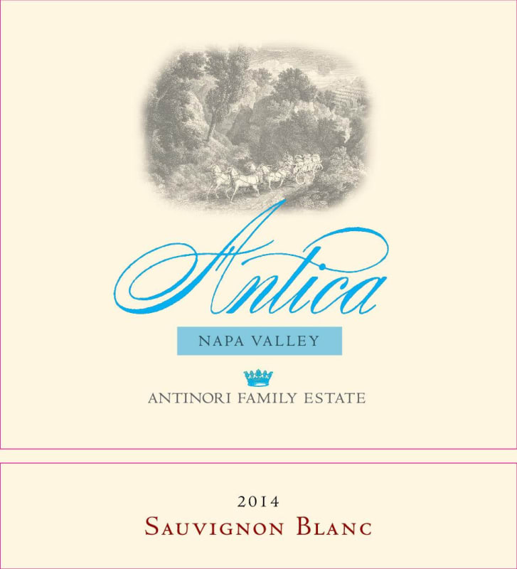 Antica Antinori Family Estate Sauvignon Blanc 2014 Front Label