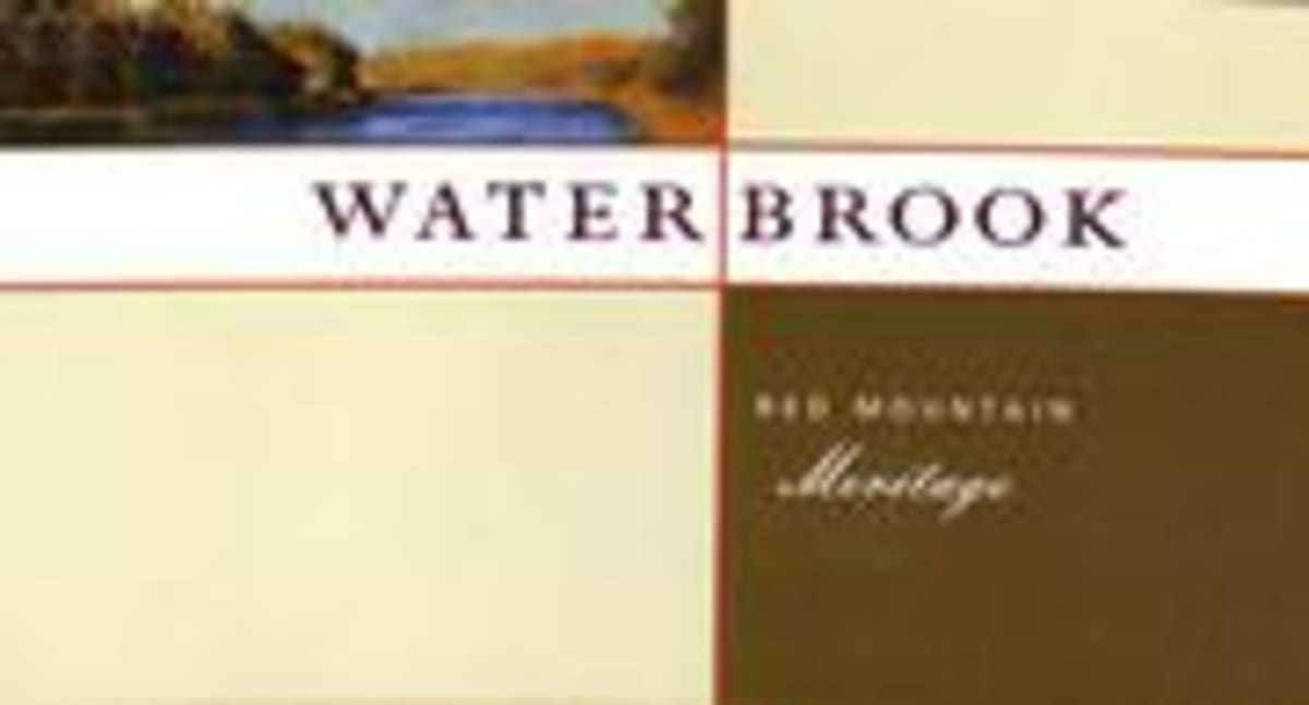 Waterbrook Red Mountain Meritage 1997 Front Label