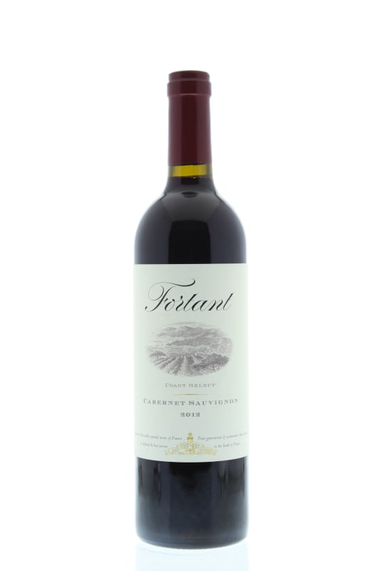 Fortant Coast Select Cabernet Sauvignon 2012 Front Bottle Shot