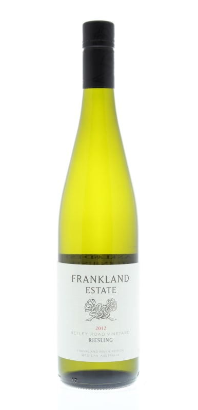Frankland Estate Netley Road Riesling 2012 Front Bottle Shot