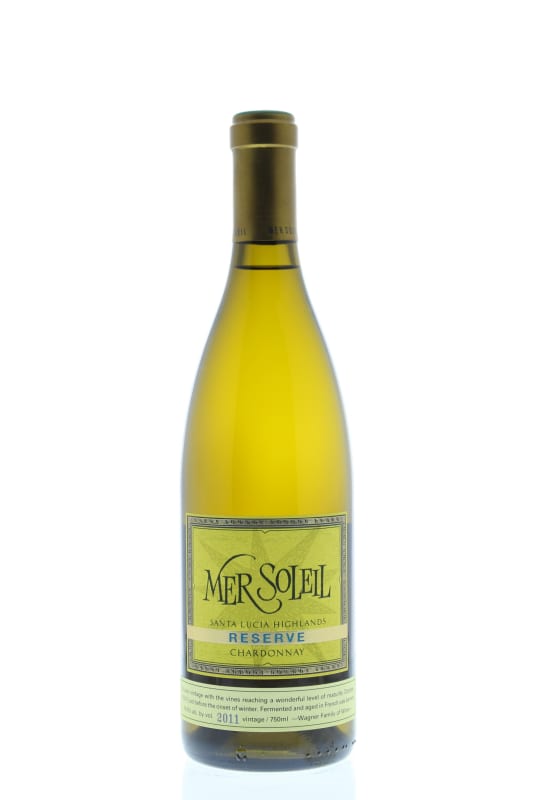 Mer Soleil Reserve Chardonnay 2011 Front Bottle Shot