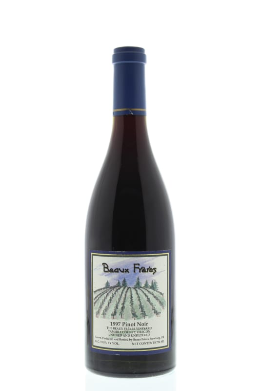 Beaux Freres The Beaux Freres Vineyard Pinot Noir 1997 Front Bottle Shot