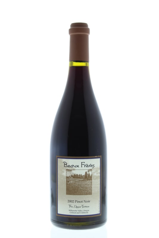 Beaux Freres The Upper Terrace Pinot Noir 2002 Front Bottle Shot