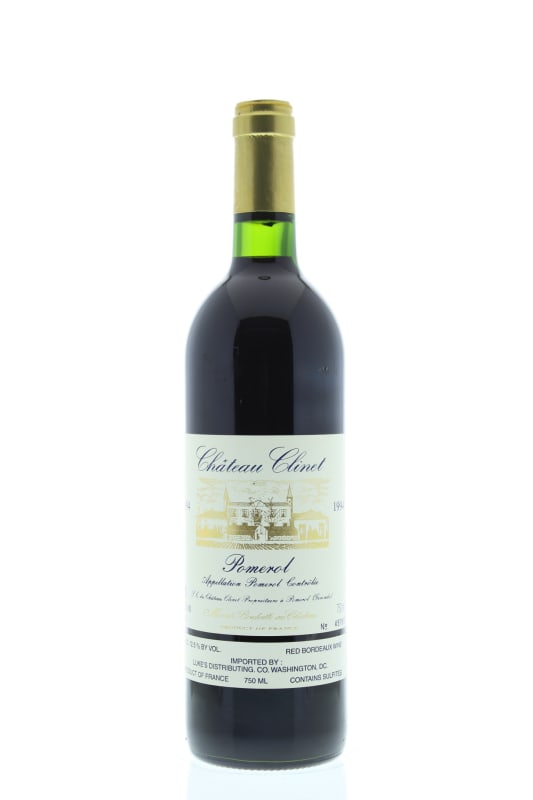 Chateau Clinet 1994 Front Bottle Shot