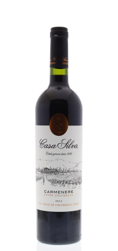 Casa Silva Cuvee Colchagua Carmenere 2012 Front Bottle Shot