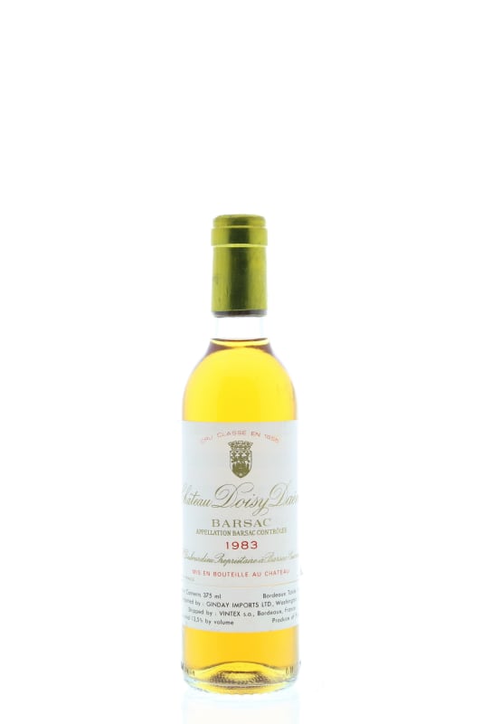 Chateau Doisy Daene (375ML half-bottle) 1983 Front Bottle Shot