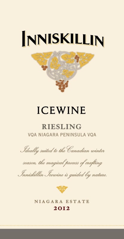 Inniskillin Icewine Riesling 2012 Front Label