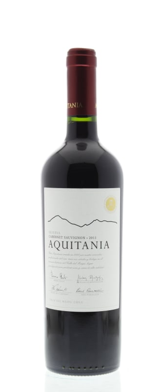 Aquitania Cabernet Sauvignon Reserva 2011 Front Bottle Shot