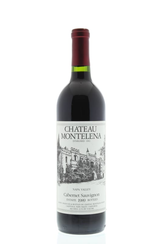 Chateau Montelena Estate Cabernet Sauvignon 1989 Front Bottle Shot