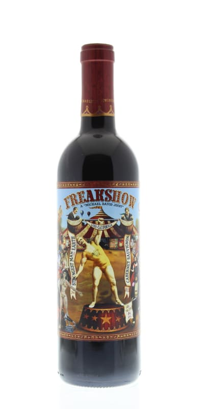Michael David Winery Freakshow Cabernet Sauvignon 2011 Front Bottle Shot