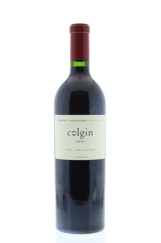 Colgin Herb Lamb Vineyard Cabernet Sauvignon 1992 Front Bottle Shot