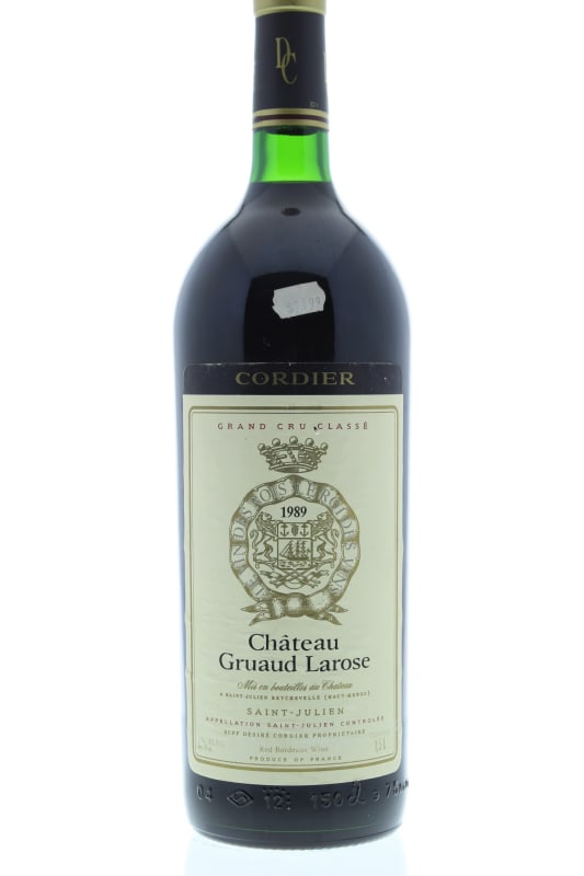 Chateau Gruaud Larose (1.5 Liter Magnum) 1989 Front Bottle Shot