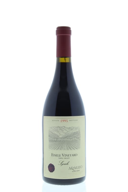 Araujo Eisele Vineyard Syrah 1995 Front Bottle Shot