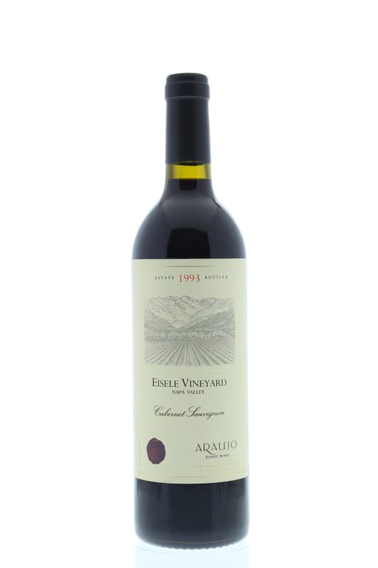 Araujo Eisele Vineyard Cabernet Sauvignon 1993 Front Bottle Shot