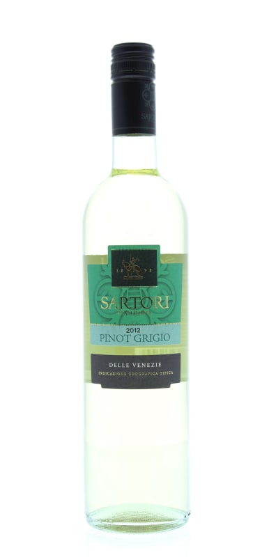 Sartori di Verona Pinot Grigio 2012 Front Bottle Shot
