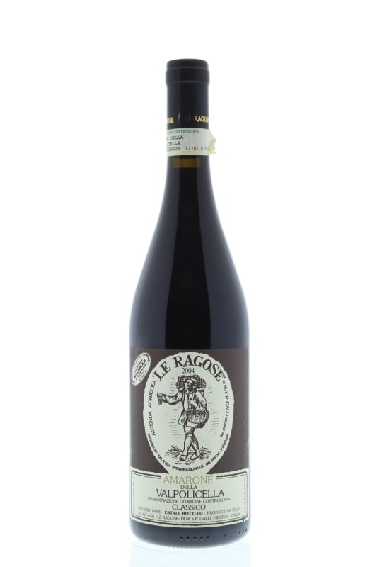 Le Ragose Amarone Della Valpolicella 2004 Front Bottle Shot