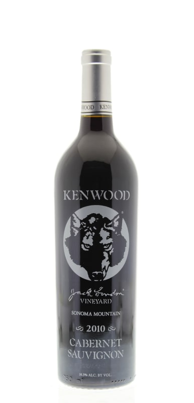 Kenwood Jack London Vineyard Cabernet Sauvignon 2010 Front Bottle Shot