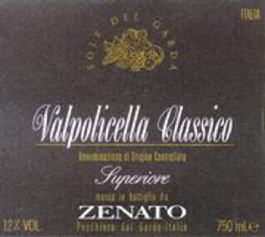 Zenato Valpolicella Classico Superiore Ripassa 1997 Front Label