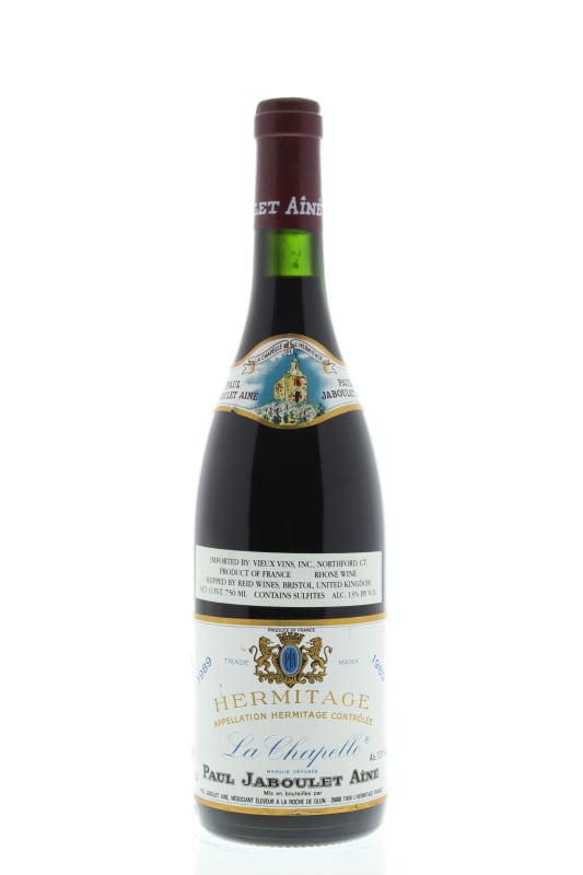 Jaboulet Hermitage La Chapelle 1989 Front Bottle Shot