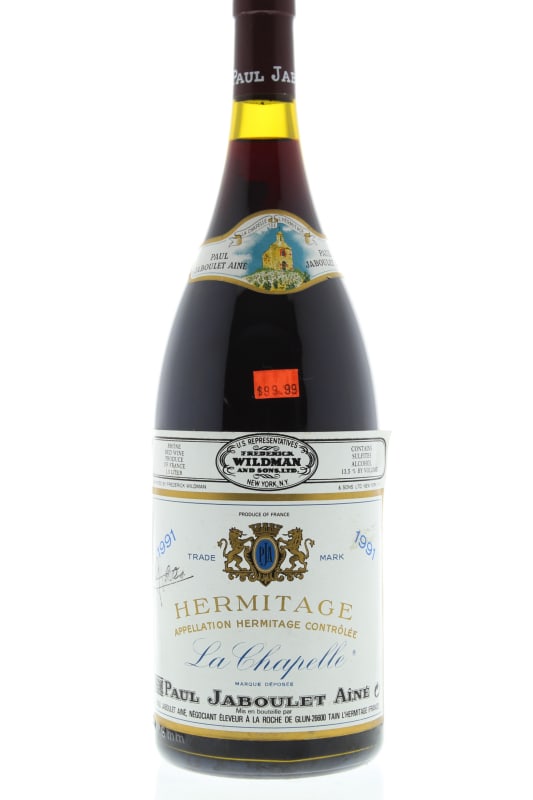 Jaboulet Hermitage La Chapelle (1.5 Liter Magnum) 1991 Front Bottle Shot