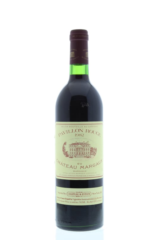 Chateau Margaux Pavillon Rouge 1982 Front Bottle Shot