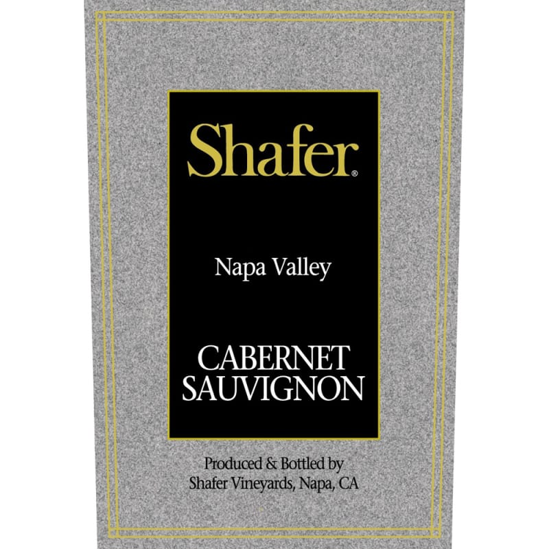 Shafer Napa Valley Cabernet Sauvignon 1992 Front Label