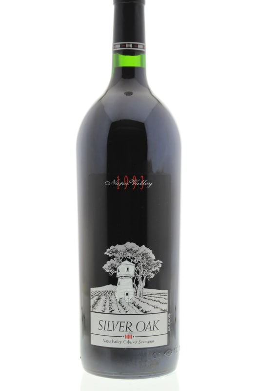 Silver Oak Napa Valley Cabernet Sauvignon (1.5 Liter Magnum - loose capsules) 1993 Front Bottle Shot