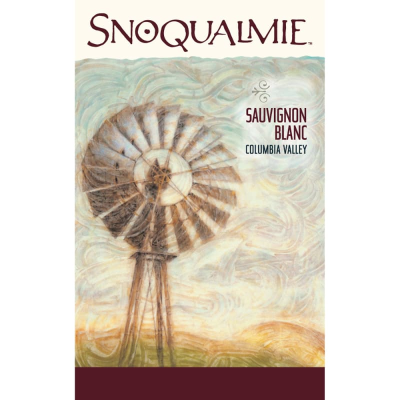 Snoqualmie Sauvignon Blanc 2012 Front Label