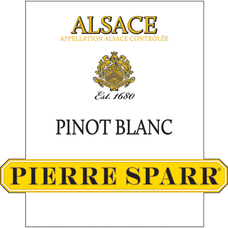 Pierre Sparr Pinot Blanc 2010 Front Label