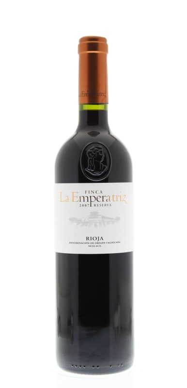 Finca La Emperatriz Reserva 2007 Front Bottle Shot
