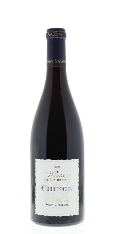 Saget la Perriere Chinon Marie de Beauregard 2011 Front Bottle Shot