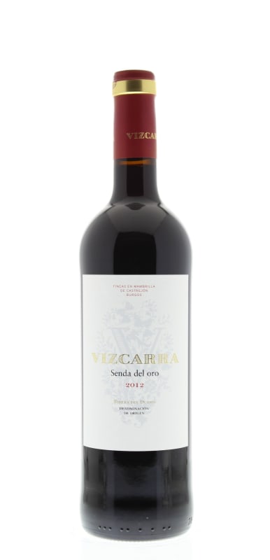 Vizcarra Senda del Oro 2012 Front Bottle Shot